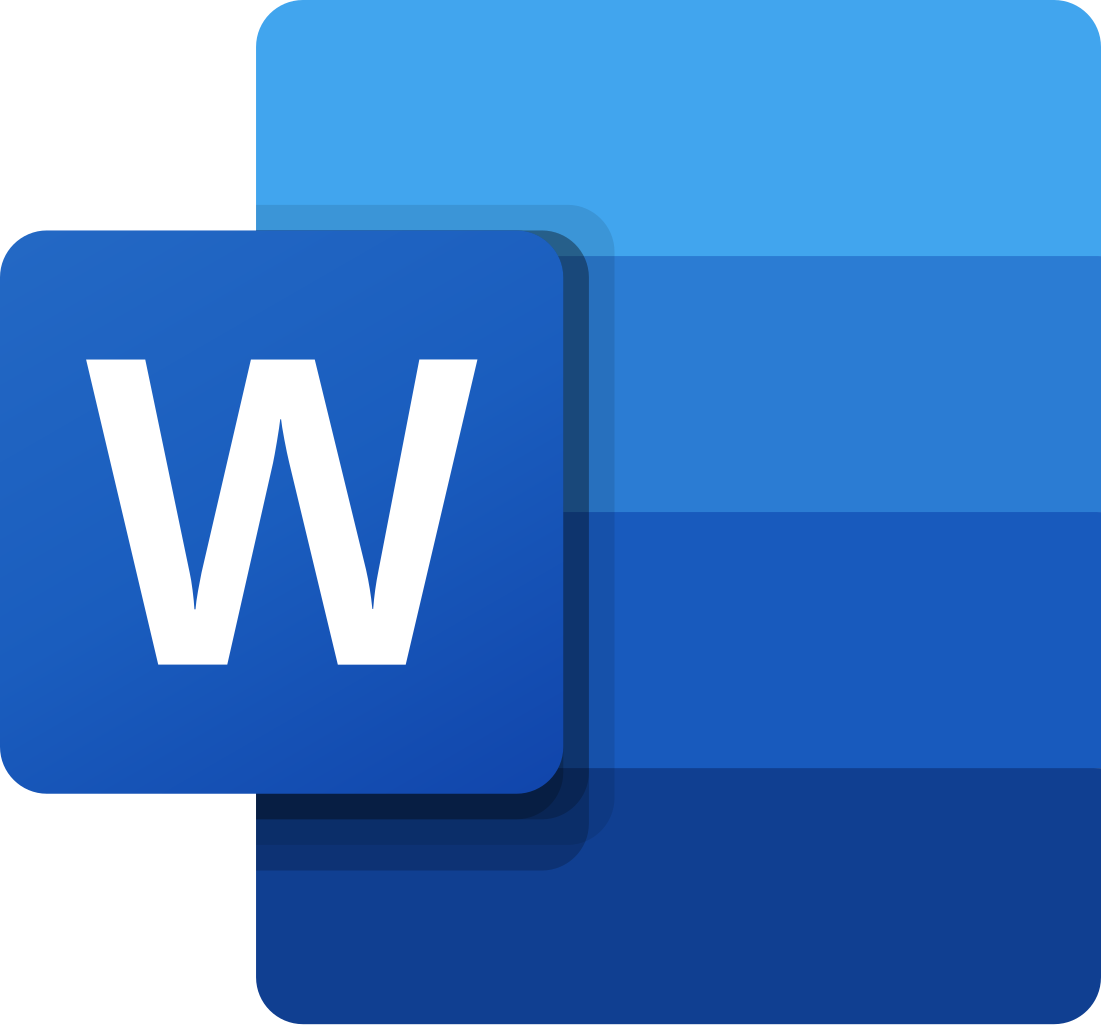 microsoft office word (2019–present).svg